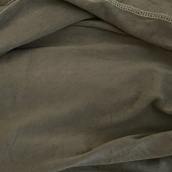 LOVERS + FRIENDS | Union Long Sleeve Lace Up Dress in Moss Green | Size Small - Picture 7 of 9